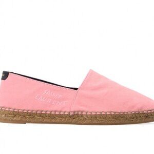 New  Saint Laurent Canvas Espadrilles